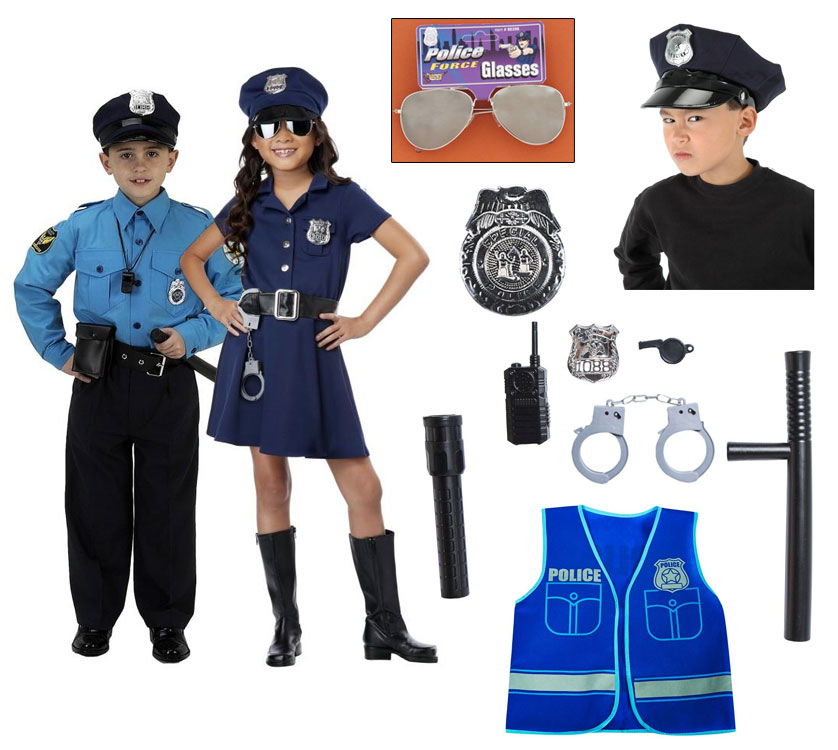 Police Costume Accessories and Kits